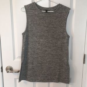 Oversized Heather Grey Tank